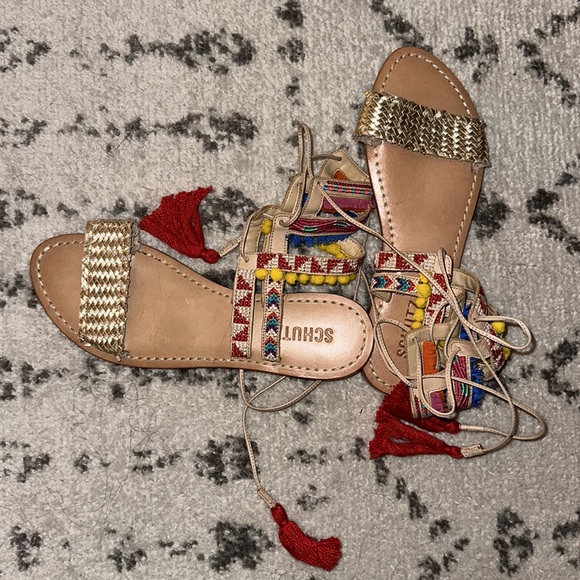 NWT Schutz Anika Sandals Size 8B - Picture 9 of 9